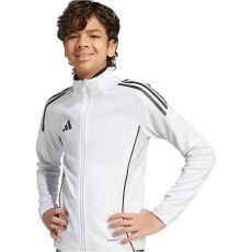 adidas Tiro 25 Competition cipzáros fehér gyerek felső