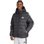   adidas Essentials Climawarm 3 csíkos fekete/fehér férfi pehelykabát
