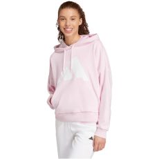 adidas Essentials Big Logo francia frottír kapucnis rózsaszín női pulóver