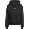 adidas Essentials Small Logo Feelcozy kapucnis fekete női pulóver