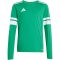 adidas Squadra 25 hosszú ujjú zöld gyerek mez