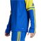 adidas Squadra 25 1/4 cipzáras kék/sárga férfi pulóver