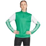 adidas Squadra 25 1/4 cipzáras zöld női pulóver