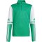 adidas Squadra 25 1/4 cipzáras zöld gyerek pulóver