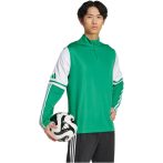 adidas Squadra 25 1/4 cipzáras zöld férfi pulóver