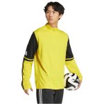 adidas Squadra 25 1/4 cipzáras sárga férfi pulóver