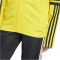 adidas Squadra 25 cipzáras sárga/fekete gyerek felső