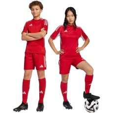 adidas Tiro 25 Competition Match piros gyerek rövidnadrág