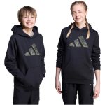 adidas Camo Graphic kapucnis fekete gyerek pulóver