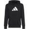 adidas Glam Graphic kapucnis fekete lány pulóver