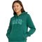  adidas Collegiate Graphic kapucnis zöld női pulóver