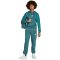 adidas Seasonal Essentials Colorblock kapucnis gyerek pulóver