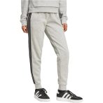   adidas Essentials 3-Stripes pamut szürke női szabadidőnadrág