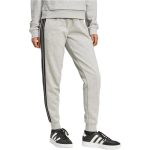   adidas Essentials 3-Stripes pamut szürke női szabadidőnadrág