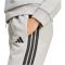adidas Essentials 3-Stripes pamut szürke női szabadidőnadrág