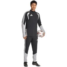 adidas Tiro 26 Competition rövid cipzáras fekete/szürke férfi hosszú ujjú póló