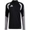 adidas Tiro 26 Competition rövid cipzáras fekete/szürke férfi hosszú ujjú póló