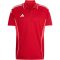 adidas Tiro 25 Competition piros férfi galléros póló