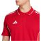 adidas Tiro 25 Competition piros férfi galléros póló