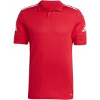 adidas Squadra 25 pamut piros férfi galléros póló
