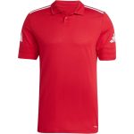 adidas Squadra 25 pamut piros férfi galléros póló