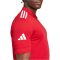adidas Squadra 25 pamut piros férfi galléros póló