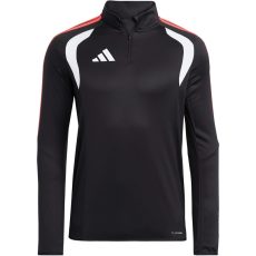  adidas Tiro 26 League negyedcipzáras hosszú ujjú fekete/narancssárga férfi póló