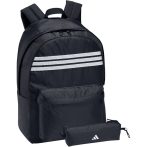   adidas Performance Classic 3-Stripes Horizontal fekete hátizsák