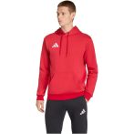  adidas Entrada 26 pamut kapucnis piros férfi pulóver
