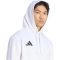 adidas Entrada 26 pamut kapucnis fehér férfi pulóver