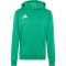 adidas Entrada 26 pamut kapucnis zöld férfi pulóver