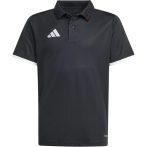 adidas Entrada 26 fekete gyerek galléros póló