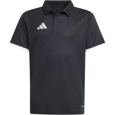 adidas Entrada 26 fekete gyerek galléros póló