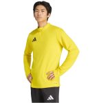   adidas Entrada 26 rövid cipzáras sárga férfi hosszú ujjú póló