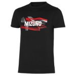 Mizuno Graphic fekete férfi póló