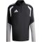 adidas Tiro 26 Competition rövid cipzáras téli fekete férfi hosszú ujjú póló