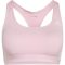 adidas Optime Essentials Workout 3-Stripes rózsaszín női sportmelltartó