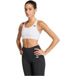   adidas Optime Essentials közepes tartású fehér női sportmelltartó