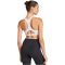 adidas Optime Essentials közepes tartású fehér női sportmelltartó