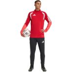   adidas Tiro 26 Competition rövid cipzáras piros férfi hosszú ujjú póló