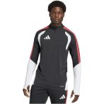   adidas Tiro 26 Competition rövid cipzáras fekete férfi hosszú ujjú póló