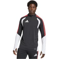 adidas Tiro 26 Competition rövid cipzáras fekete férfi hosszú ujjú póló