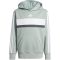 adidas Seasonal Essentials Tiberio 3-Stripes kapucnis gyerek pulóver