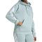 adidas Essentials 3-Stripes pamut kapucnis női pulóver