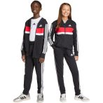   adidas Seasonal Essentials Tiberio 3 csíkos fekete gyerek garnitúra