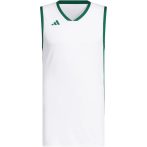   adidas Pulse Speed fehér/zöld ​​​​férfi kosárlabda mez