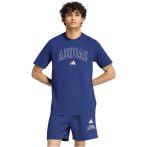  adidas Collegiate Lineage Graphic pamut kék férfi póló