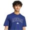  adidas Collegiate Lineage Graphic pamut kék férfi póló