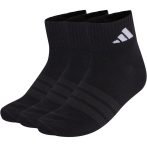 adidas Thin&Light Sportswear fekete bokazokni 3 pár