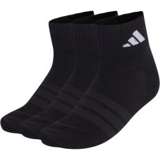 adidas Thin&Light Sportswear fekete bokazokni 3 pár